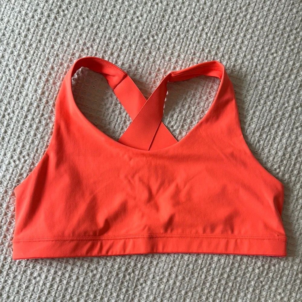 Vibrant Orange work out set - Picture 2 of 5